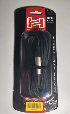 Cable Hosa Technology 1/4" macho-hembra 10' nuevo HXSS-010 Foto 1 de 4