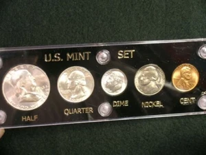 1952 D Brilliant Uncirculated Coin Year Set  - Capital Holder   Denver Mint - Picture 1 of 10
