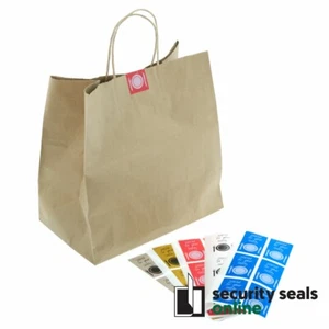 70x40mm Sealed for your safety Total-Transfer Void Security food delivery labels - Picture 1 of 8