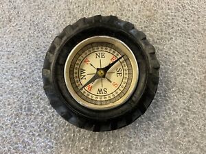 Vintage Compass Mini Rubber Tire  2.25" Diameter