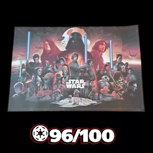 Devin Schoeffler Star Wars Skywalker Saga Variant Lithograph Art 96/100 IN HAND - Picture 1 of 11