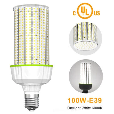 100W LED Corn Light Bulb 5000K Replacement 350 Watt CFL HPS Fow Warehouse Store - Image 1 of 4