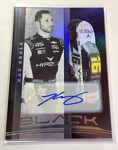 Kaz Grala Mint 2021 Panini Black Racing Auto Autograph #4 - Picture 1 of 1