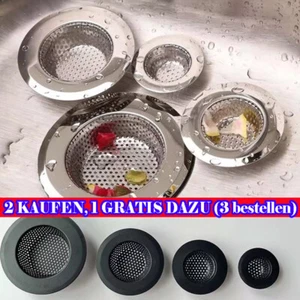 Abflusssieb Haarsieb Ablaufsieb für Badewanne Dusche Waschbecken Küchenspüle - Bild 1 von 21