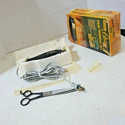 Винтажный Oster 274-09 машинка для стрижки волос комплект 1988 б/у хорошее состояние проверено - Изображение 1 из 4