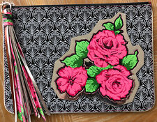 LIBERTY OF LONDON~RQ Rose~Carlene IPHIS~Large Pouch~NEW ~LAST ONE~Authentic~