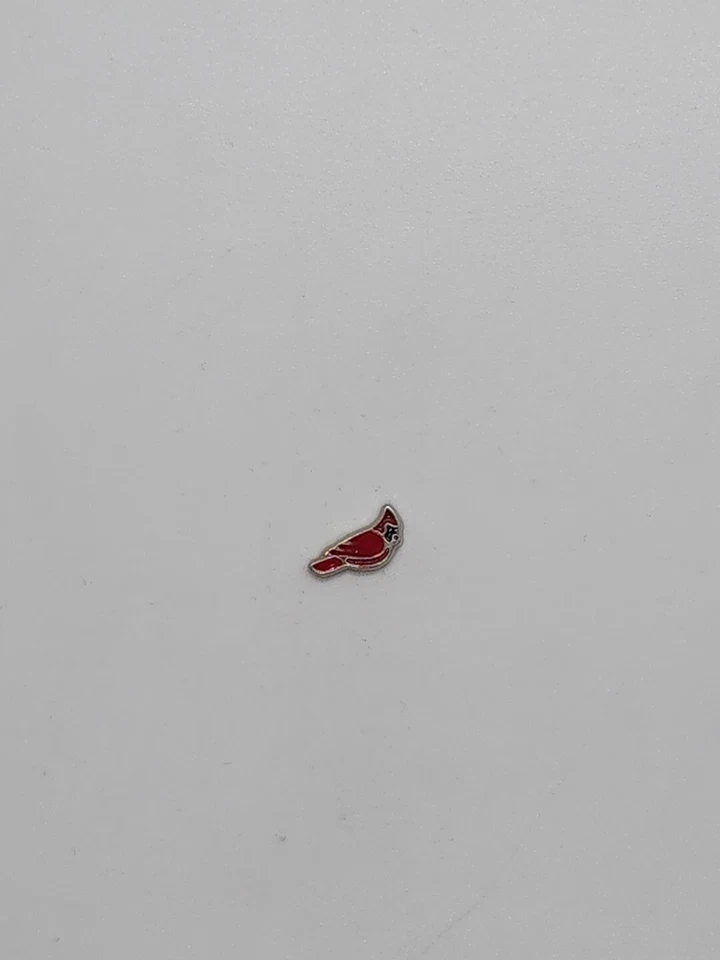 Красная птица кардинал плавающий подвеска #338 для вашего оригами сова замок Бесплатная доставка - Изображение 1 из 1