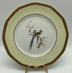 (1) Theodore Haviland/Limoges France EDEN 10.25” Dinner Plate Bird Of Paradise - Picture 1 of 7
