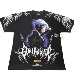 Civil Regime Dragonball Z Tee Shirt Size Large Oversized Graphic Vintage Wash - Picture 1 of 7