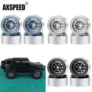 AXSPEED 4Stk Alum 1.0“ Beadlock Rad Felgen für Traxxas TRX4M TRX4-M RC Auto 1/18 - Bild 1 von 38