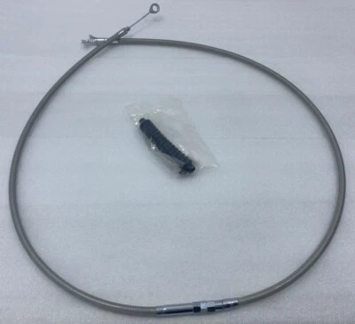 Drag Specialties 0652-1454 不锈钢编织高性能离合器电缆 66 英寸 — 第 1/4 张图片