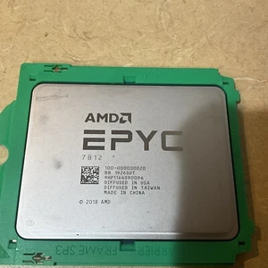 AMD EPYC 7B12 OEM CPU 2.25GHz 64 Core 240W 100-000000020 Close to 7742 *UNLOCKED - Afbeelding 1 van 2