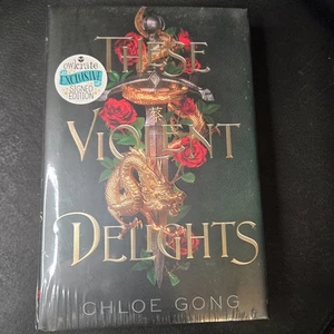 These Violent Delights Chloe Gong SIGNED Owlcrate Exclusive NEW Shrink Wrapped - Picture 1 of 6