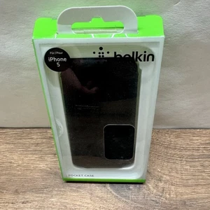 Belkin Pocket Case iPhone 5 – NEU OVP Schwarz - Bild 1 von 1