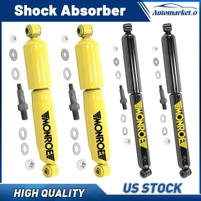 Monroe Front Rear Shock Absorbers for 1975 1977 1978 GMC C25 4.1L - Image 1 of 4