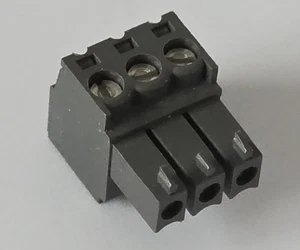 WECO 110-A-111/03 Conn Term Blk PCB Plug Plug-In Screw 3 3.5 mm 30-16 AWG 8 - Picture 1 of 9