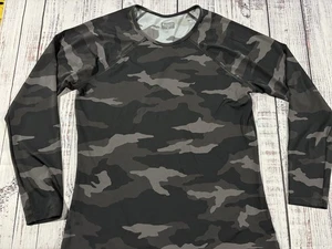 Mens Athleta Gym Shirt Sz XL Workout Excellent Condition Camo 0040 - Picture 1 of 6