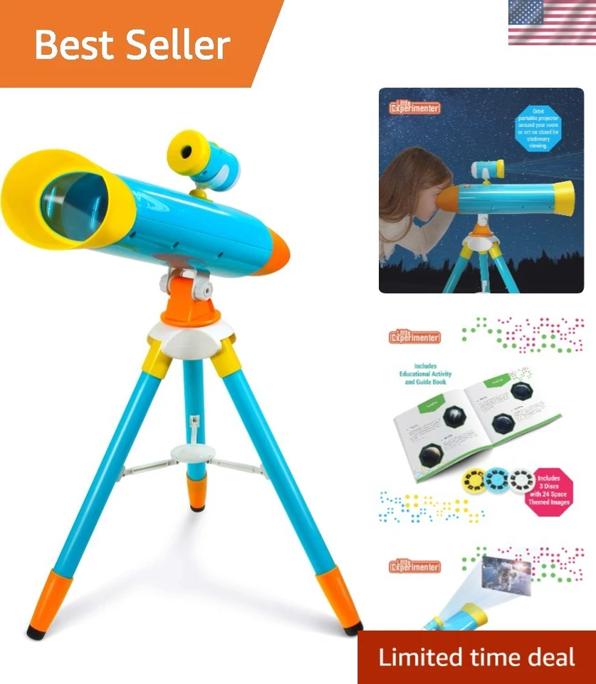 Little Experimenter Telescope Children Projector Space Kid Toy Education Gift