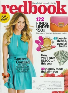 Redbook Magazine April 2013 Lauren Conrad - Mall Manual - Beauty Inspiration - Picture 1 of 1