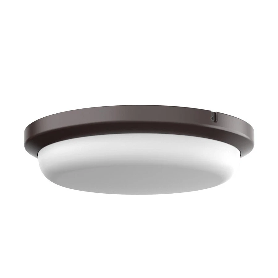 AFX Lighting Dean 1LT 11'' LED Outdoor Flush Mount, Bronze/White - DEAW11LAJENBZ - Image 1 of 1