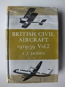 British Civil Aircraft 1919-1959, Volume 2  (Putnam) - Picture 1 of 7