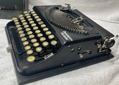 古董 1922 年 11 月雷明顿便携式 Mod 1 打字机 ZN-21275 — 第 1/4 张图片