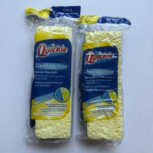 Quickie Clean Squeeze Sponge Mop Refill Type S 0442 Fits Mop #045 NEW Retired - Picture 1 of 6