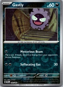 Gastly Reverse Holo Common SV05: Temporal Forces 102/162 NM - Picture 1 of 2