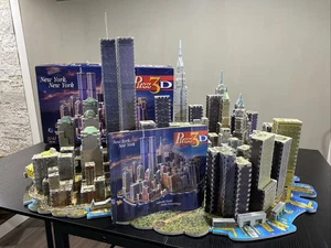 Puzz3d New York, New York 3D Puzzle - 3141 Pieces (Wrebbit, 1997) - Picture 1 of 18