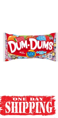 Dum Dum Original Mix Pops, (500 uds.) 16 sabores clásicos Foto 1 de 4