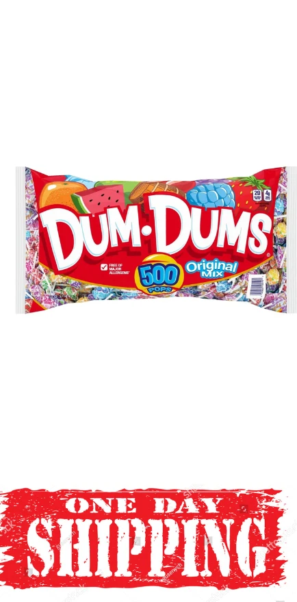 Dum Dum Original Mix Pops, (500 peças.) 16 sabores clássicos - Imagem 1 de 4