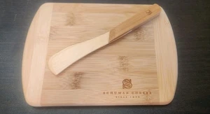 Juego de cuchillos de madera Schuman Cheeseboard tabla de cortar pequeña - Imagen 1 de 10