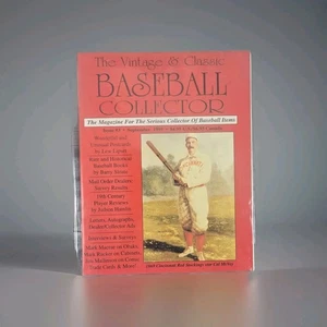VINTAGE & CLASSIC BASEBALL COLLECTOR MAGAZINE ISSUE #3 SEPTEMBER 1995 Vintage - Bild 1 von 12