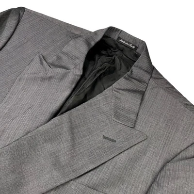 Blazer gris espiga Pal Zileri x Ermenigildo Zegna para hombre • Italia • 38R EE. UU. Foto 1 de 4