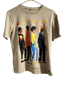 Support schwarzes College "Campus Crown" T-Shirt Herren Größe Small - Bild 1 von 5