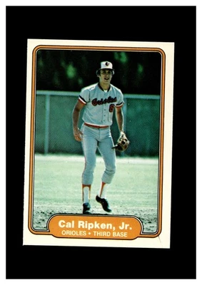 Fleer #176 1982 Cal Ripken Jr. RC Baltimore Orioles Foto 1 de 2