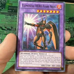 Elementarheld Flare Neos - LCGX-DE058 - Common 1. Auflage Yugioh Karte - Bild 1 von 5