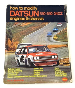How to Modify Datsun 510, 610, 240Z Engines and Chassis by Fisher & Waar, 1973 - Picture 1 of 6