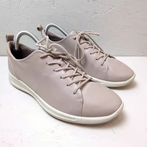 ECCO Flexure Runner Tie Women's Comfort Sneakers Shoes Sz EU 41 US 10 Mauve - Picture 1 of 7