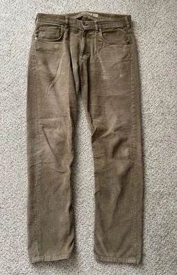 Pantalones Patagonia Para Hombre Talla 32x32 Marrón Claro Calce Recto Cordones Revestidos de Hierro Cuna Org Foto 1 de 4