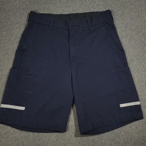 FedEX Shorts Uniform Size 32R Reflective Cargo Pockets PAINT SPECS (30in Waist) - Picture 1 of 12