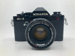 MIRANDA DX-3 – Reflex argentique 35 mm – Objectif Auto Miranda EC 50 mm f/1.8 – - Picture 1 of 10
