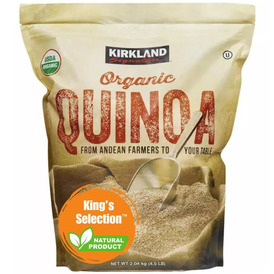 Kirkland Signature x King's Selection Organic Quinoa - 4.5Pounds (in King's...  - Image 1 of 4