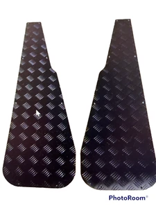 LAND ROVER SERIES CHEQUER BLACK WINGTOPS * - Picture 1 of 1
