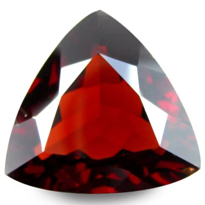 Bonito granate rojo glorioso natural de 1,94 quilates colección de billones de piedras preciosas de África de 8 mm Foto 1 de 3