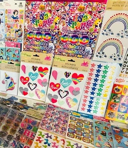 1289+ ENORME lotto di adesivi scrapbooking ottima varietà! Lotto di temi - Foto 1 di 24