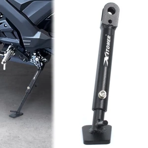 Juego de soporte lateral para motocicleta negro apto para Kawasaki KSR110 2006-2008 - Imagen 1 de 12