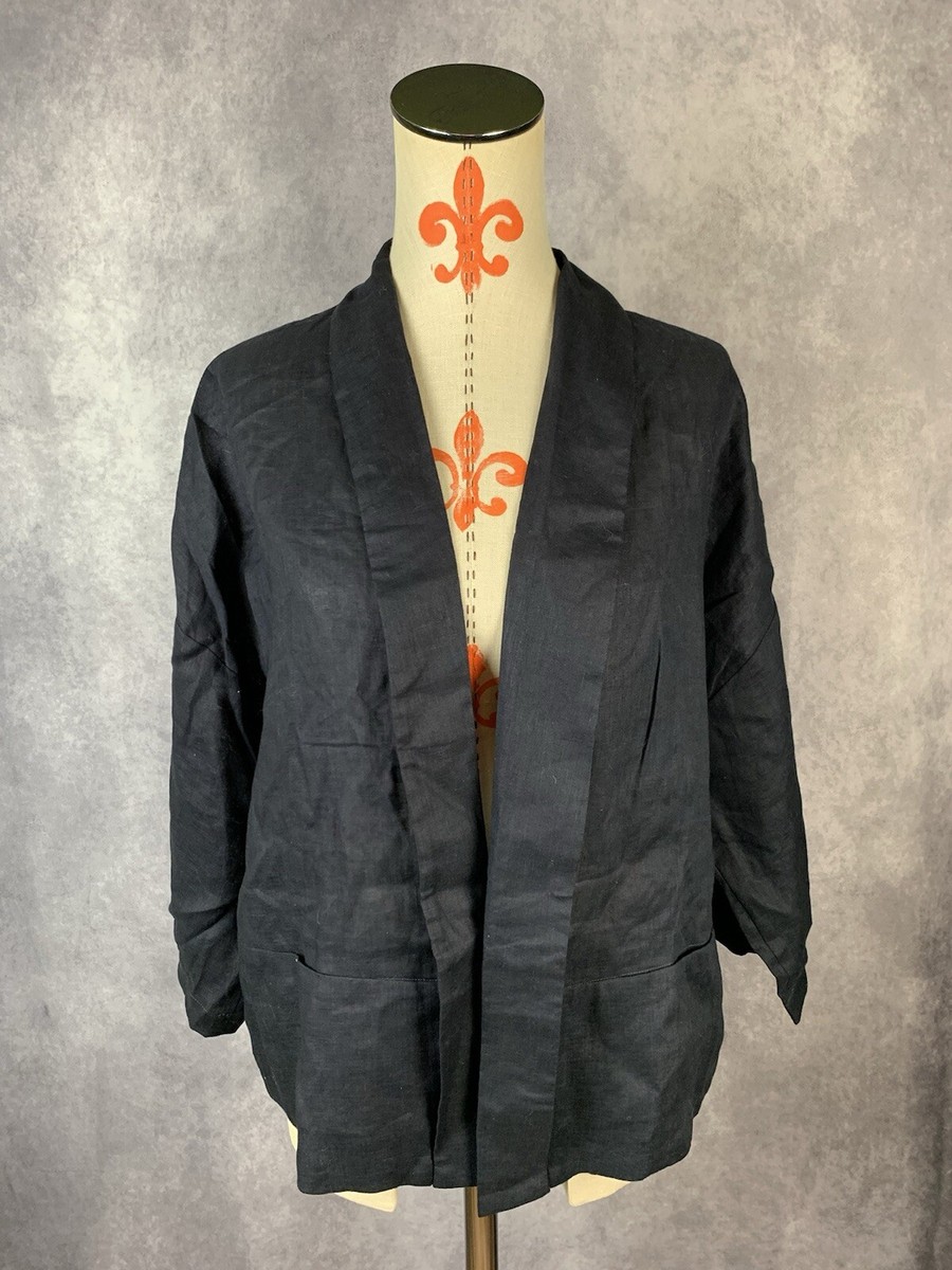 Kimono Solid, Linen Outer Shell Jackets & Vests for Women Kimono Solid, Linen Outer Shell Jackets & Vests for Women