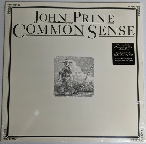 John Prine - Common Sense LP - 180 Gram Vinyl Album - SEALED NEW RECORD - Image 1 of 1