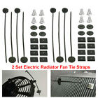 Electric Radiator Condenser Oil Cooler Fan Tie Strap Mounting Kit For Car Truck